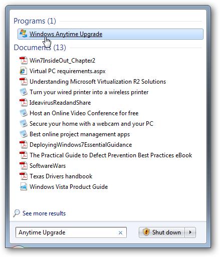 ключ программы обновления Windows Anytime Upgrade скачать - фото 7